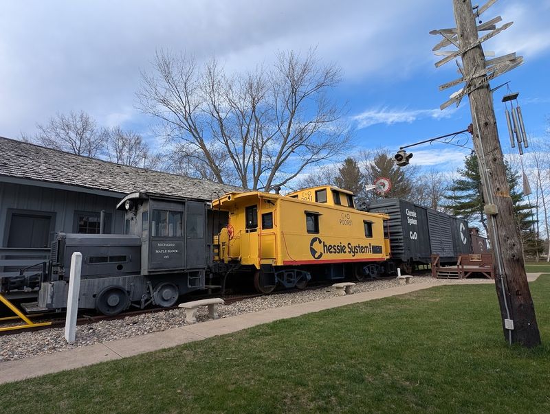 The Yellow Caboose That Started It All for Many Visitors The Yellow Caboose That Started It All for Many Visitors