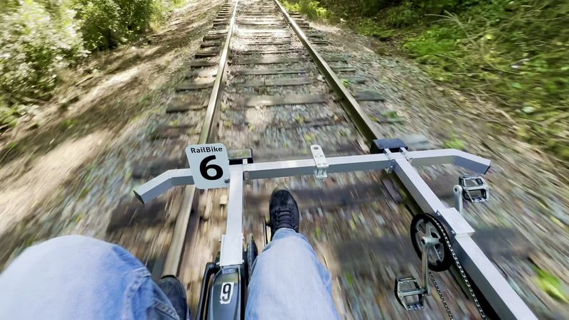 The Zoom-Downhill Ride Back to Town