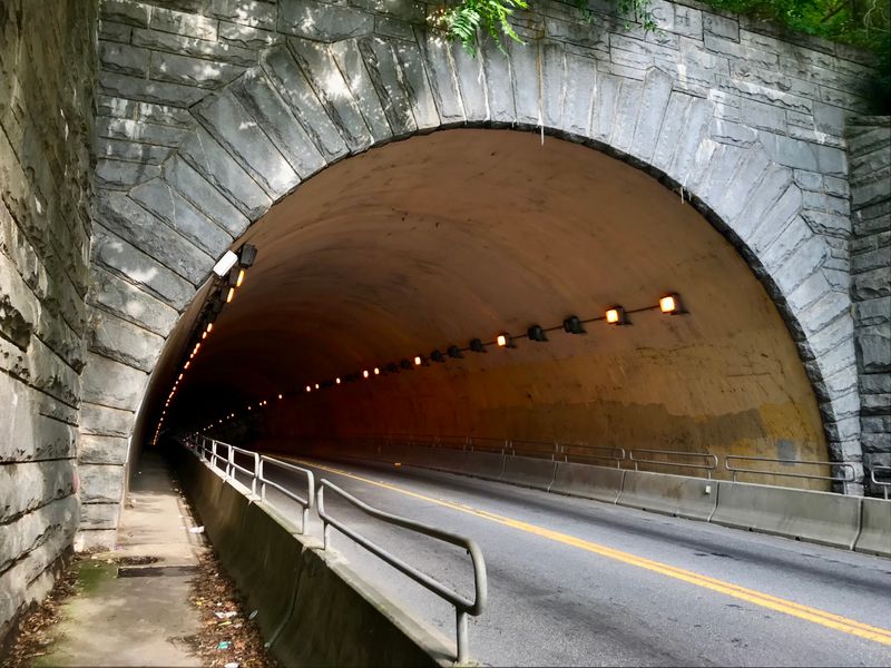 The famous Blue Ridge tunnels belong to a different railroad corridor The famous Blue Ridge tunnels belong to a different railroad corridor