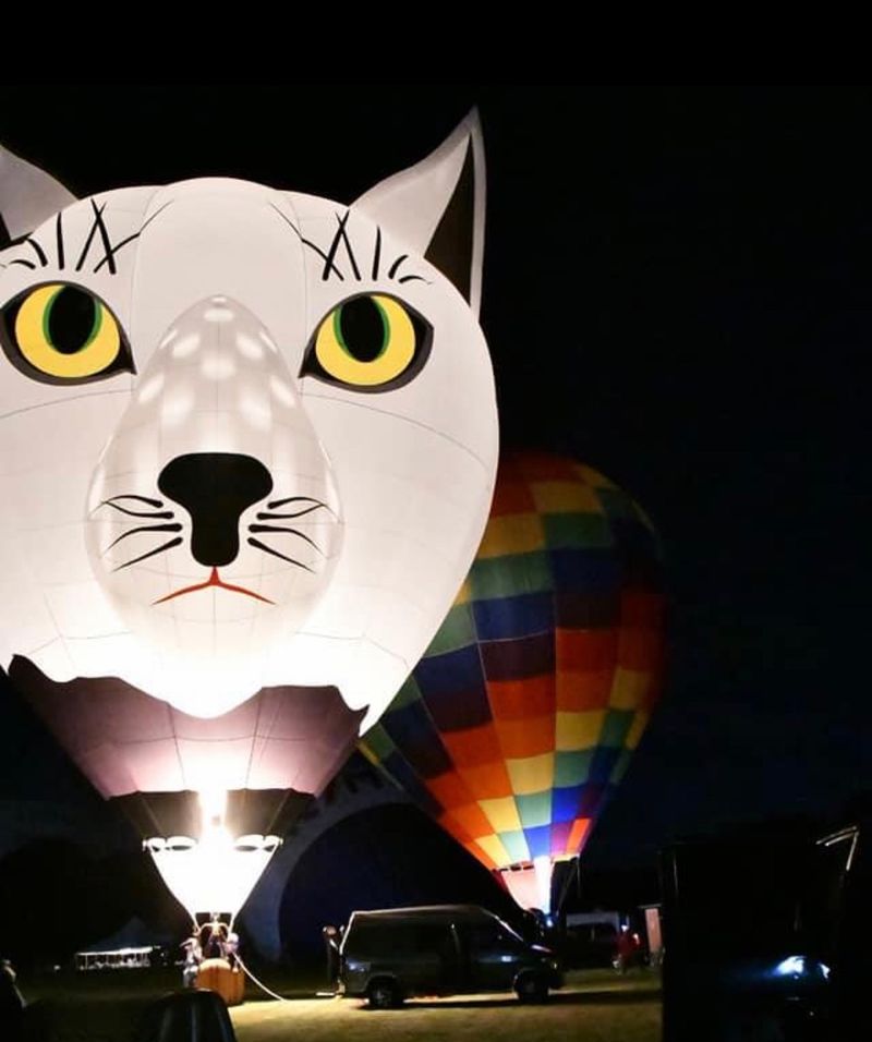 The spectacle stays tethered to the ground