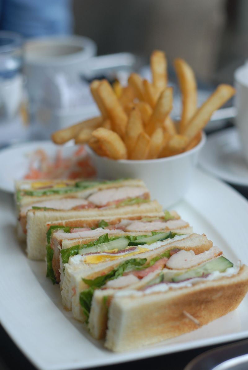 The von Essen Platinum Club Sandwich at Cliveden House, England - 100 pounds The von Essen Platinum Club Sandwich at Cliveden House, England - 100 pounds