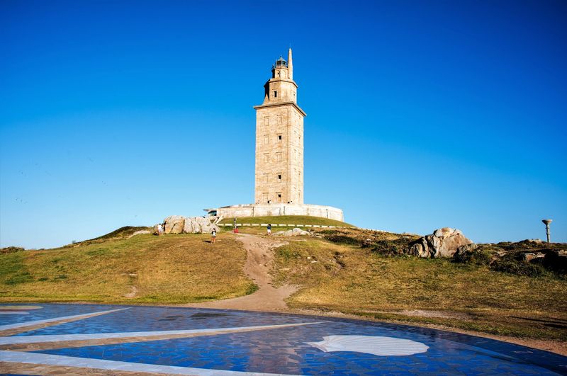 Tower of Hercules, A Coruna, Spain Tower of Hercules, A Coruna, Spain