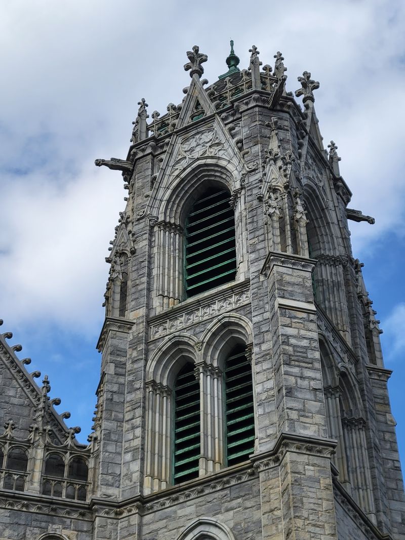 Towers, Stonework, And Copper Details Towers, Stonework, And Copper Details
