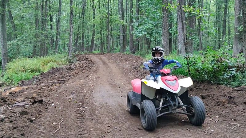 Trails With Bumps, Hills, And Puddles Trails With Bumps, Hills, And Puddles