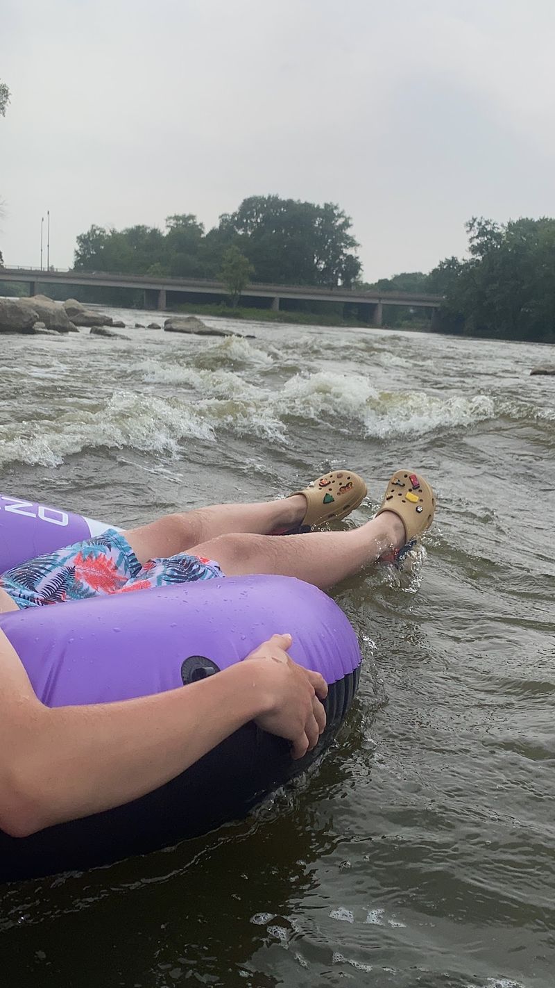 Tubing the Rapids on a Budget Tubing the Rapids on a Budget