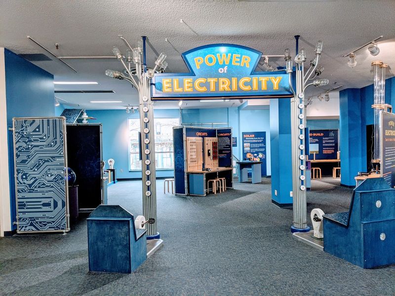 Two Floors of Interactive STEM Exhibits Two Floors of Interactive STEM Exhibits