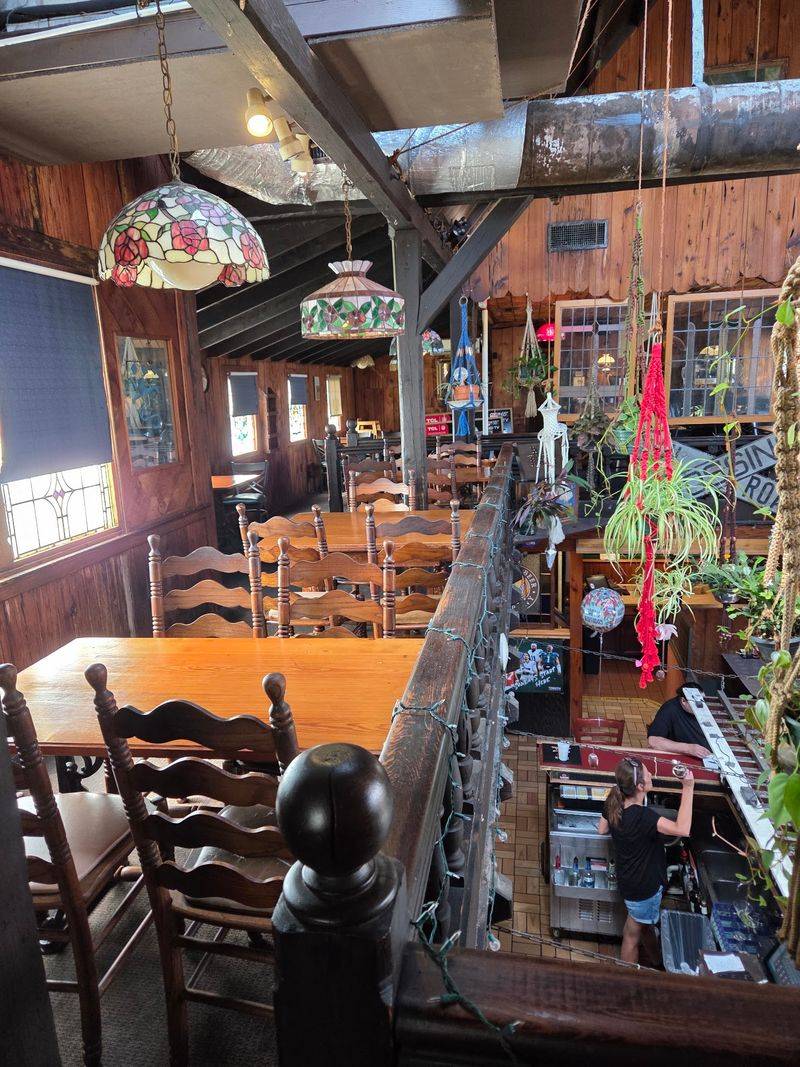 Upstairs Seating, Trains, and Karaoke Nights Upstairs Seating, Trains, and Karaoke Nights