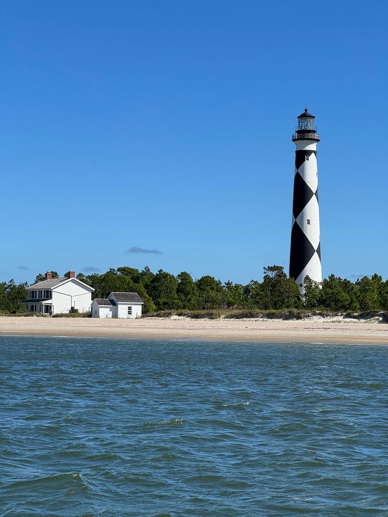 Views of the Cape Lookout Lighthouse