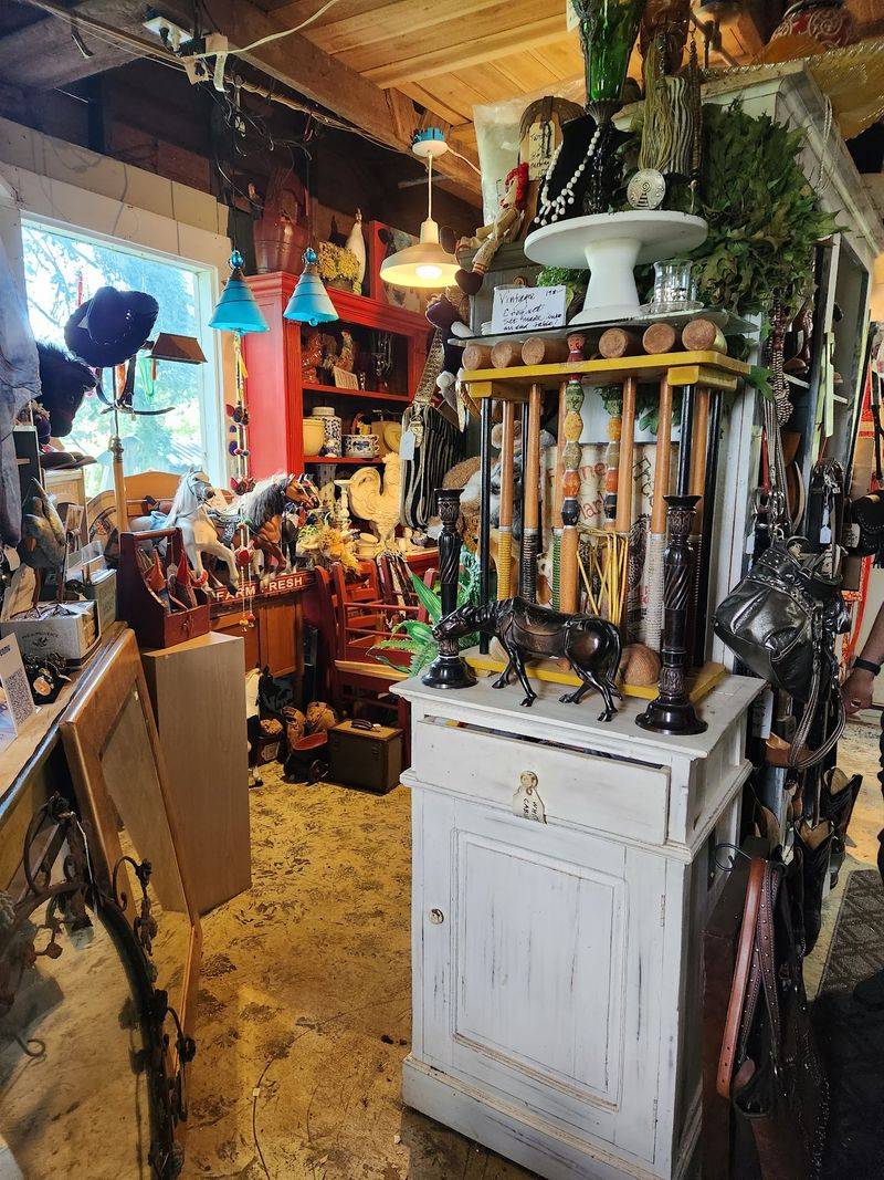 Vintage Treasures in the Farm Shop
