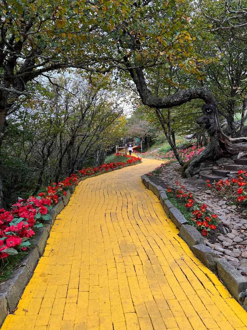 Walking the Famous Yellow Brick Road Walking the Famous Yellow Brick Road