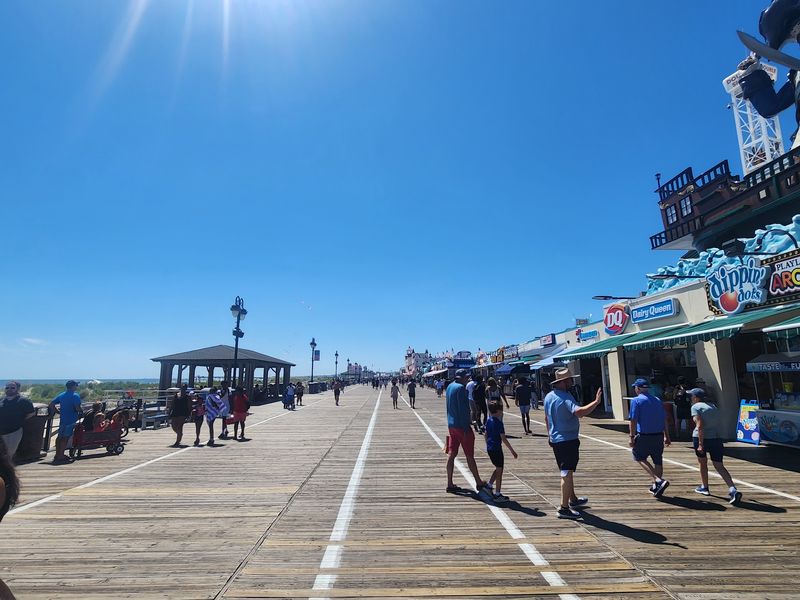 Walking the Ocean City Boardwalk, Ocean City, New Jersey