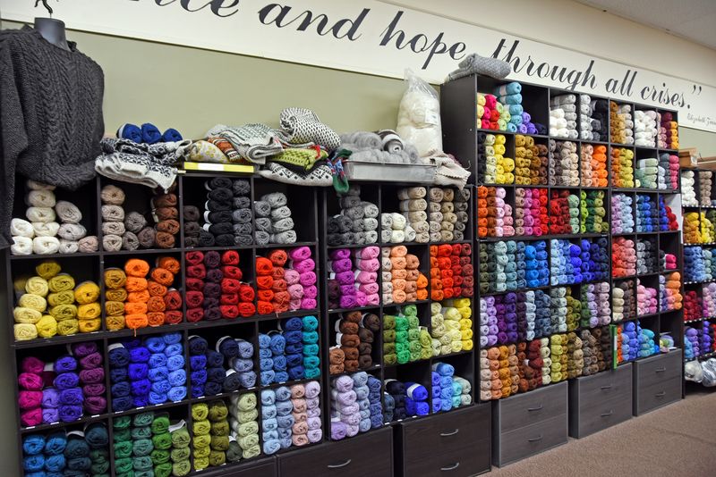 Wall of Yarn, Freeport, IL