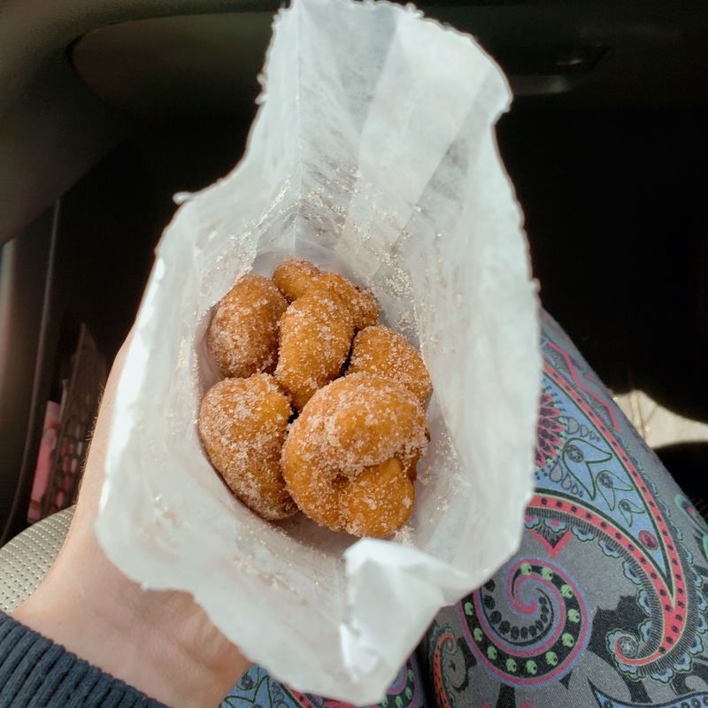 Warm Mini Cider Donuts From The Apple Wagon Warm Mini Cider Donuts From The Apple Wagon