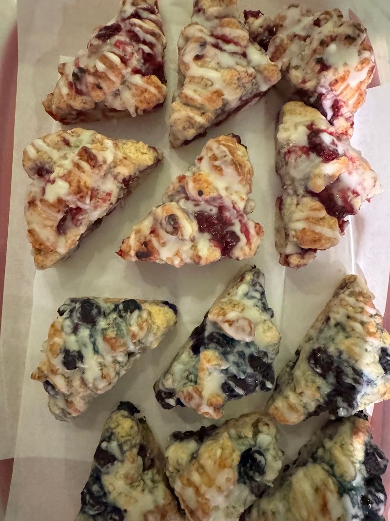 Warm Scones and Locally Baked Treats Warm Scones and Locally Baked Treats