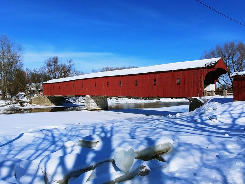 West Montrose Covered Bridge - West Montrose, Ontario West Montrose Covered Bridge - West Montrose, Ontario