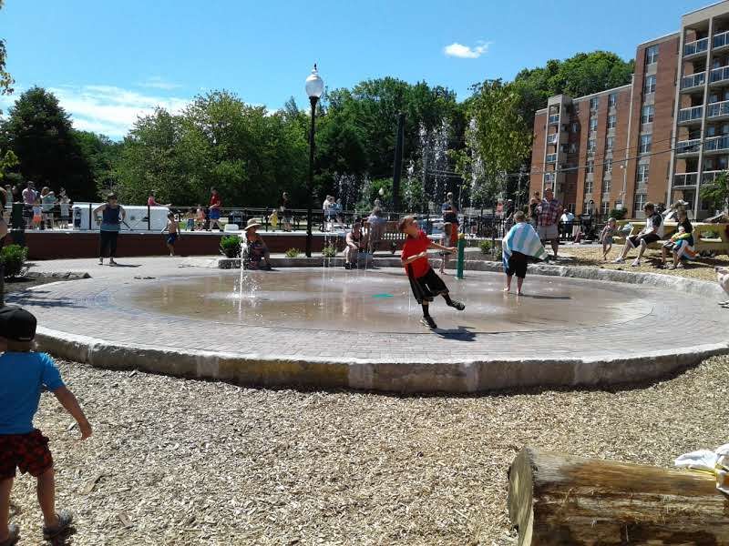 When the Splash Pad Turns On, the Whole Park Changes Energy When the Splash Pad Turns On, the Whole Park Changes Energy
