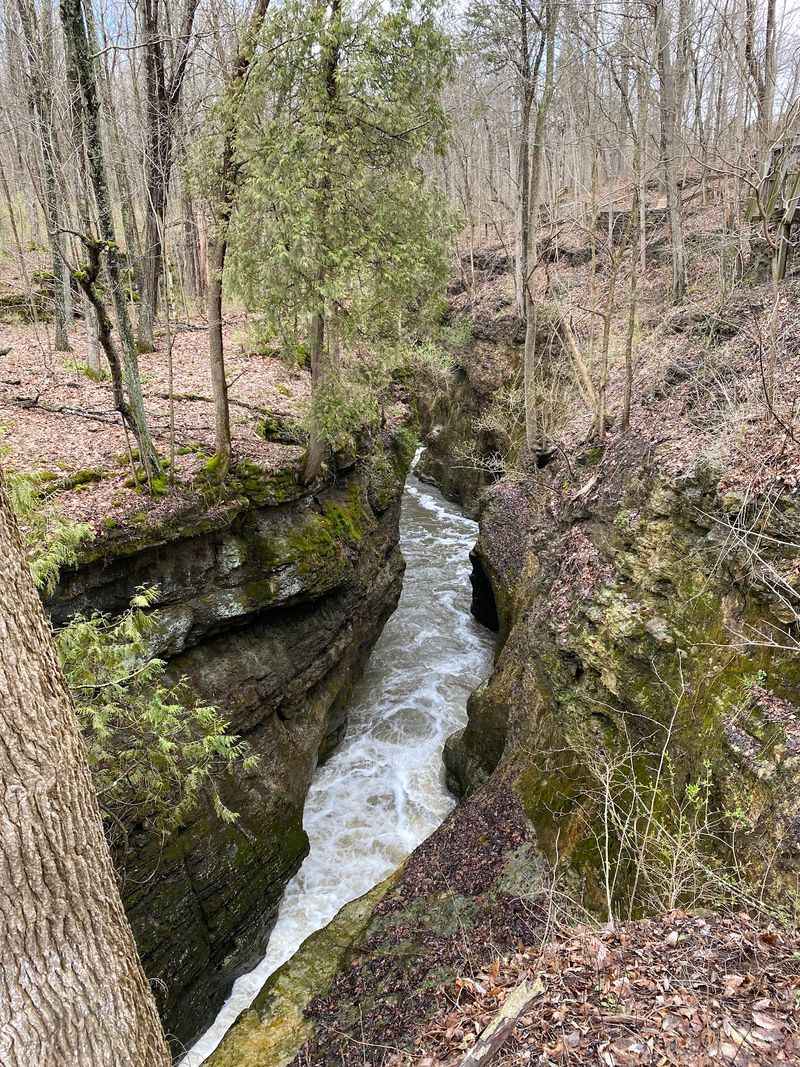 Where Clifton Gorge Sits on the Ohio Map