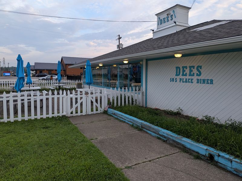 Where Dee's 50's Place Diner Sits in Barberton Where Dee's 50's Place Diner Sits in Barberton
