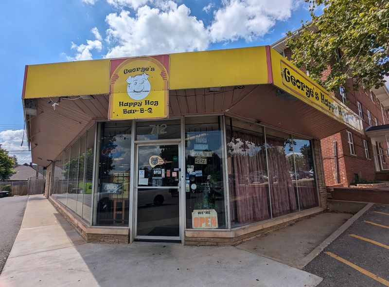 Where George's Happy Hog Bar-B-Q Actually Sits