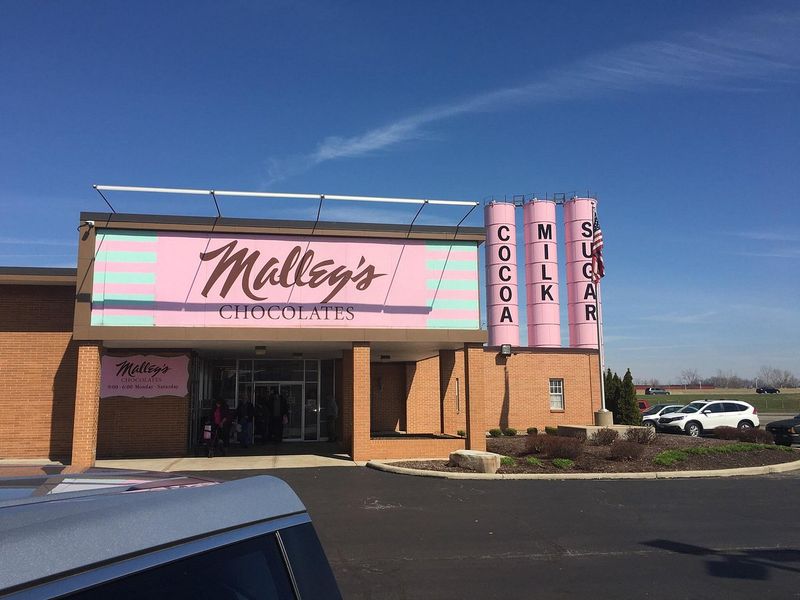 Where Malley's Chocolates Headquarters Sits in Cleveland Where Malley's Chocolates Headquarters Sits in Cleveland