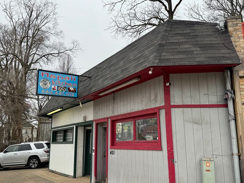 Where Nepali Kitchen Restaurant Sits in Akron