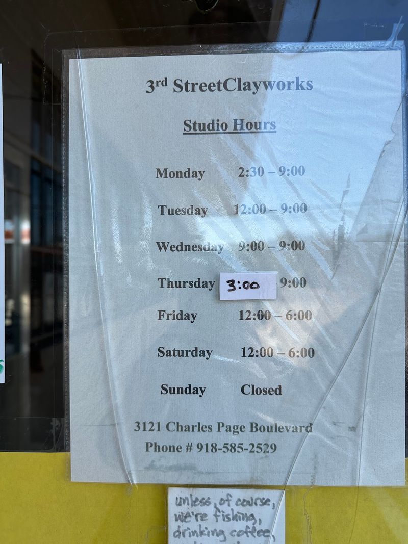 Where Third Street Clayworks Lives in Tulsa Where Third Street Clayworks Lives in Tulsa