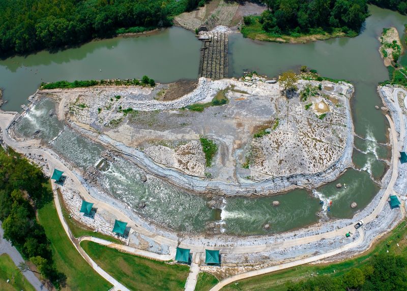 Where WOKA Whitewater Park Actually Sits Where WOKA Whitewater Park Actually Sits