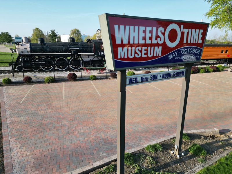Where Wheels O' Time Museum Sits Where Wheels O' Time Museum Sits