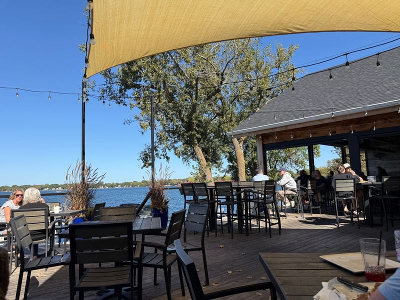 Where Willy's on the Water Sits Along Big Lake Where Willy's on the Water Sits Along Big Lake