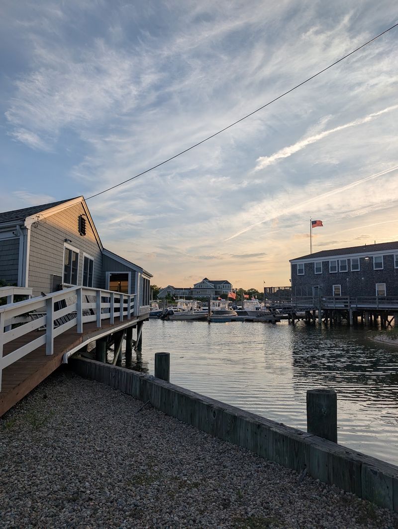 Where the Harbor Road Ends in Barnstable Where the Harbor Road Ends in Barnstable