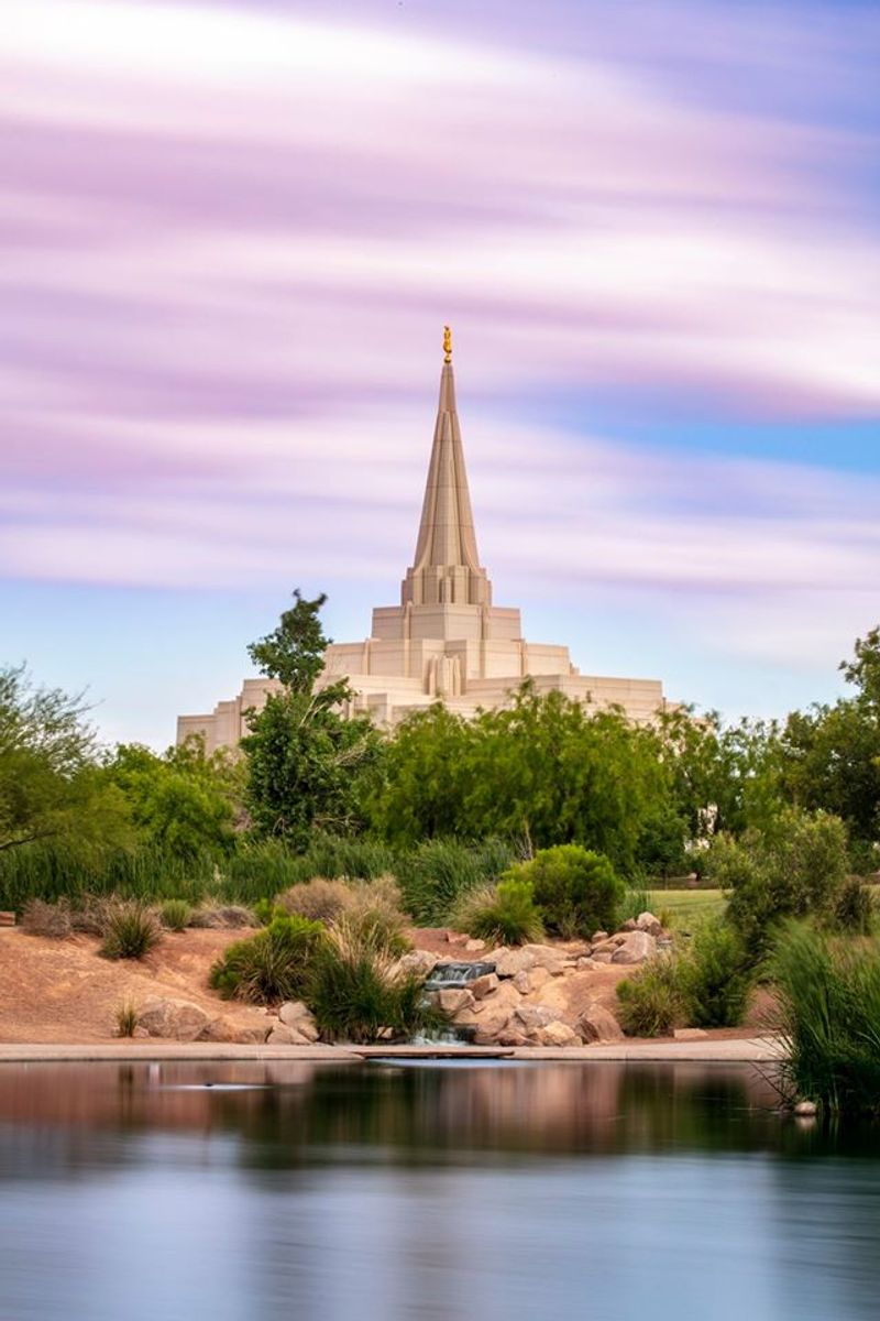 Where the Spire Meets the Desert Sky Where the Spire Meets the Desert Sky