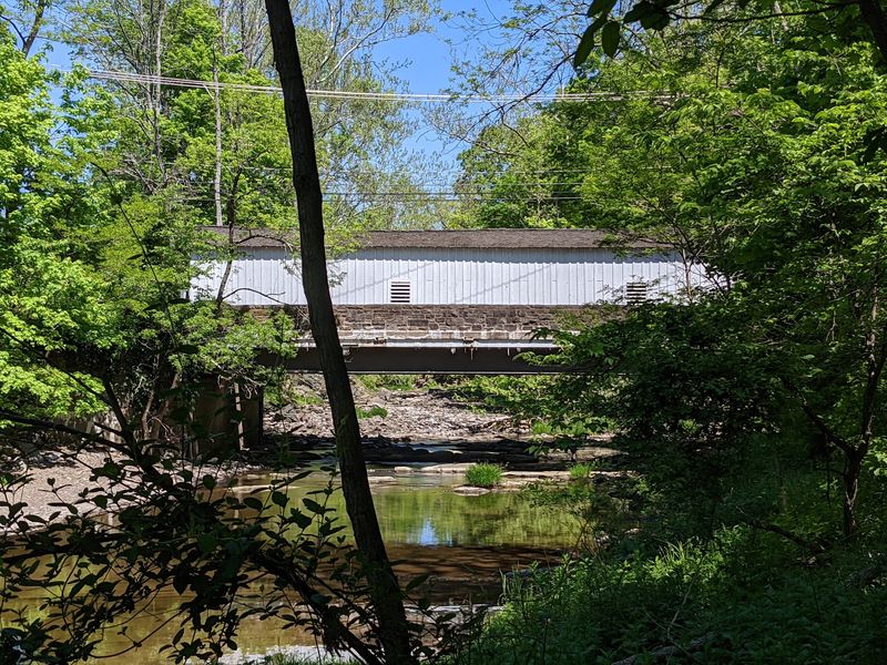 Wickecheoke Creek Beneath the Span