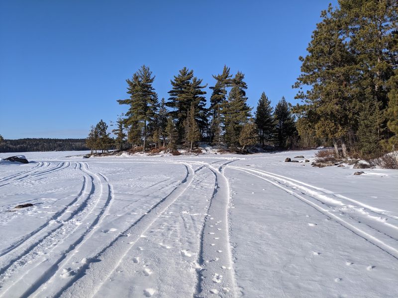 Winter on Burntside Is a Different World Winter on Burntside Is a Different World