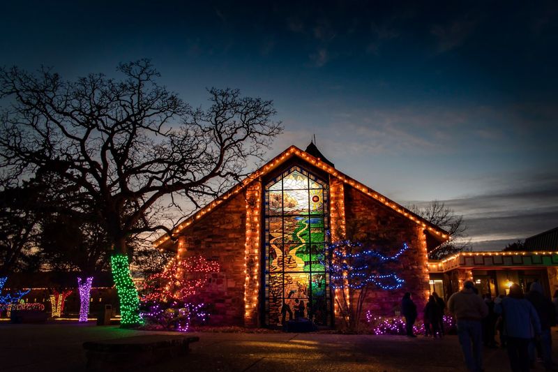 Wonderland of Lights - Woolaroc After Dark in Winter Wonderland of Lights - Woolaroc After Dark in Winter