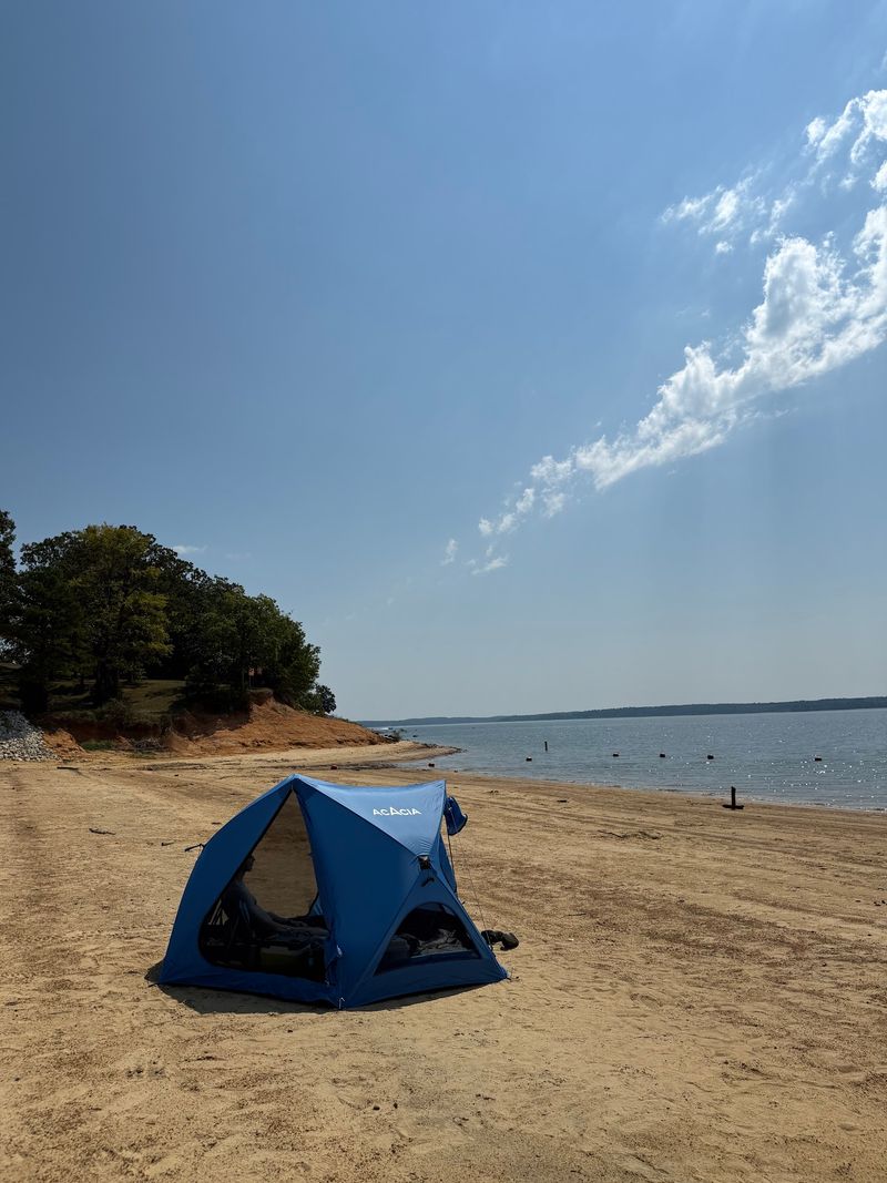 Worth the Drive for a Calm Lake Day Worth the Drive for a Calm Lake Day