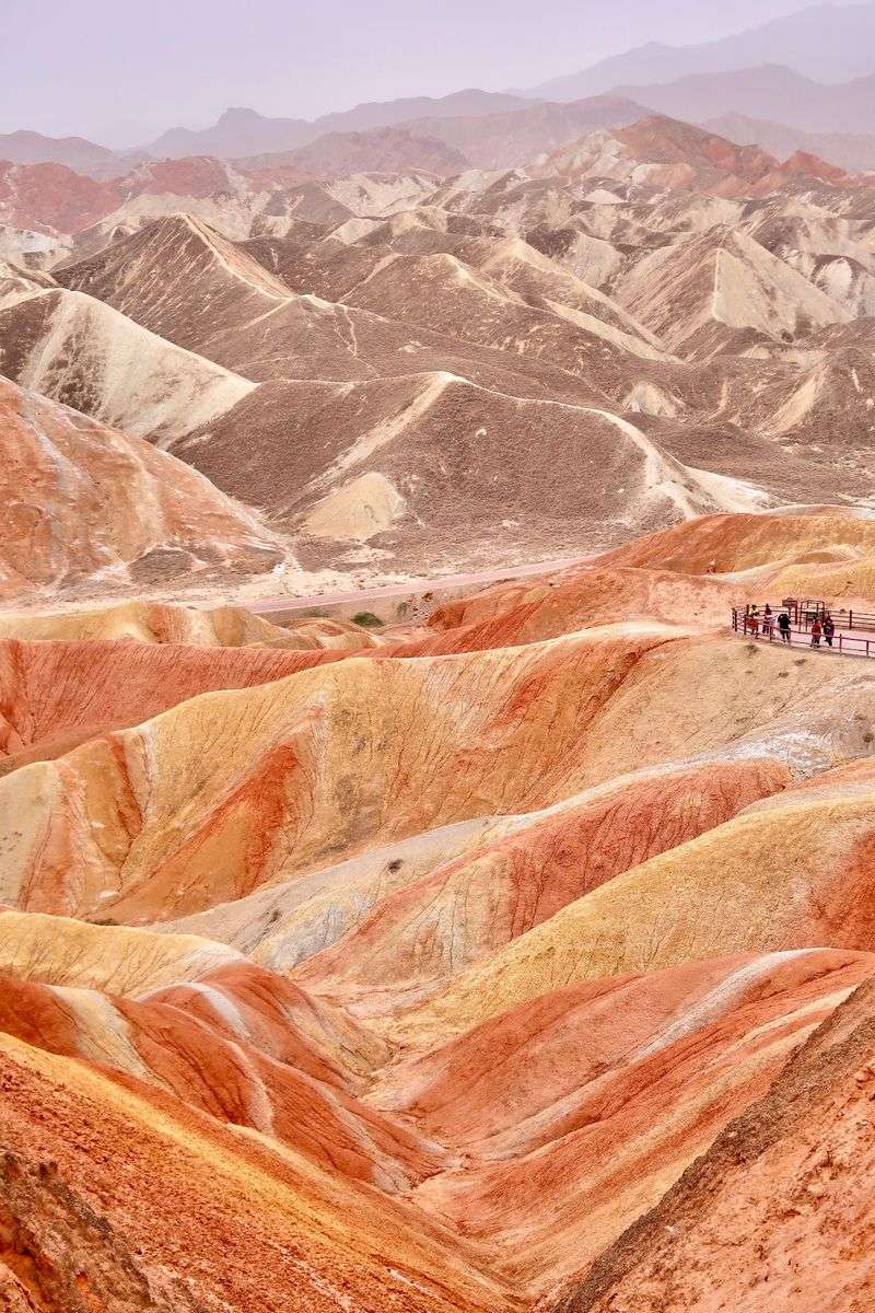 Zhangye Colorful Hills, China Zhangye Colorful Hills, China