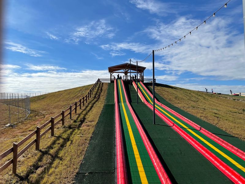 Zip Lines, Slides, and Pig Races Zip Lines, Slides, and Pig Races