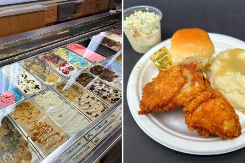 This Pennsylvania Farm Market Makes 75+ Ice Cream Flavors and Serves Fried Chicken Too