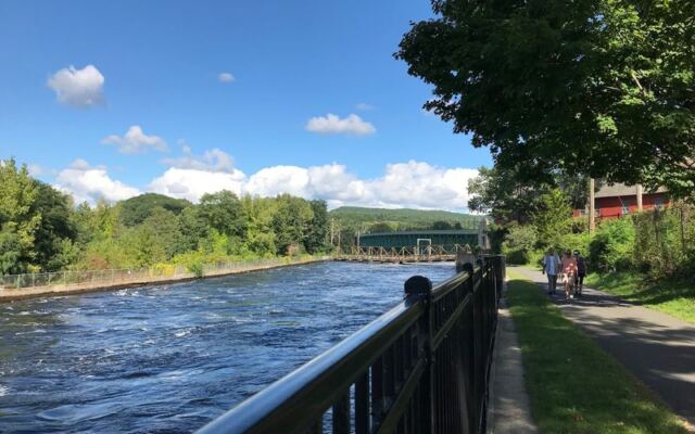 This Massachusetts Rail Trail Pairs an Easy Ride With Canal, Waterfall, and Fish-Run Views