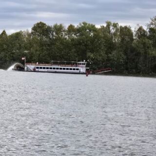 This Marietta Ohio Riverboat Restaurant Serves Dinner While The Muskingum Drifts Past Your Table
