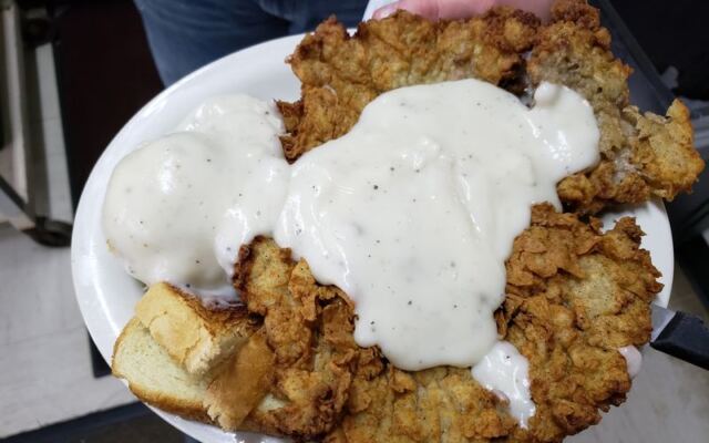 This Tiny Oklahoma Diner Serves a Chicken Fried Steak Regulars Have Been Calling Legendary for Years