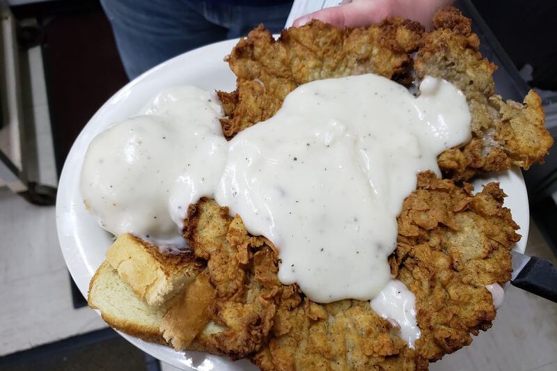 This Tiny Oklahoma Diner Serves a Chicken Fried Steak Regulars Have Been Calling Legendary for Years