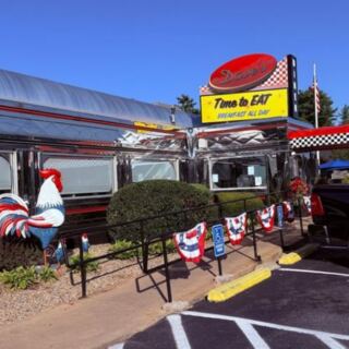 This Retro Southeastern Massachusetts Diner Stacks Pancakes So Tall That Travelers Drive Miles for a Plate