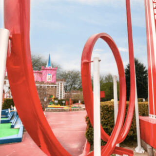 This Illinois Mini-Golf Course Has a Roller Coaster Just for Your Golf Ball