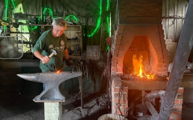 This North Carolina Forge Lets You Hammer Out Your Own Knife By Hand