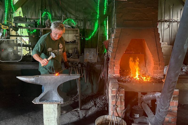 This North Carolina Forge Lets You Hammer Out Your Own Knife By Hand