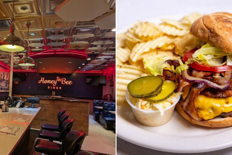 This Retro Maryland Diner Serves Classic Burgers And Old-School Nostalgia Around The Clock