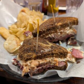 Locals Swear This Dayton Deli Piles Its Reuben Higher Than Any Sandwich Should Stand