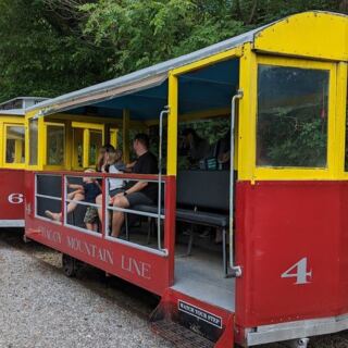 This Restored North Carolina Trolley Rolls Down to a River Where Riders Spot Bears, Deer, and Turkeys
