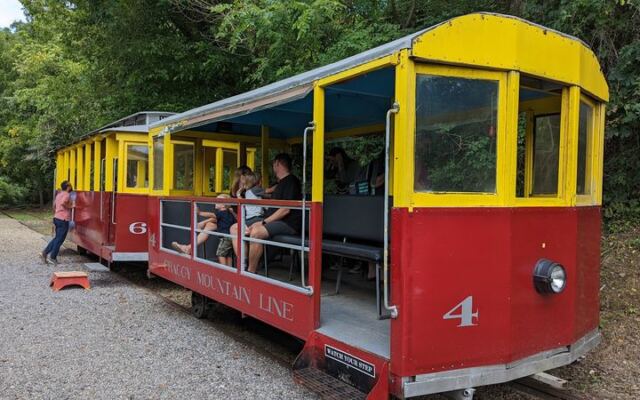 This Restored North Carolina Trolley Rolls Down to a River Where Riders Spot Bears, Deer, and Turkeys